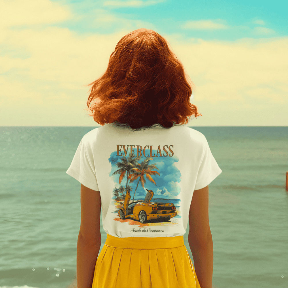 T-shirt Tropical Speed ​​​​Femme